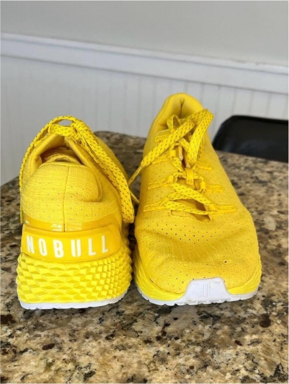 NOBULL Yellow Runner Sneakers - Picture 2 of 4